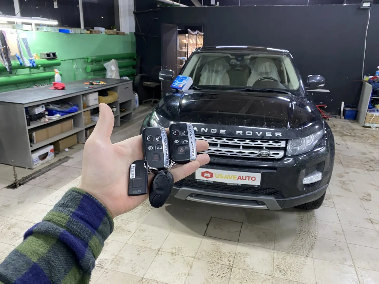 Сигнализация Pandora на Land Rover