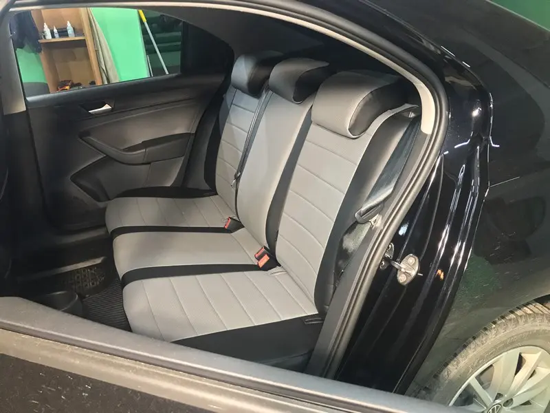 Установка чехлов Автопилот на VW Polo 2017