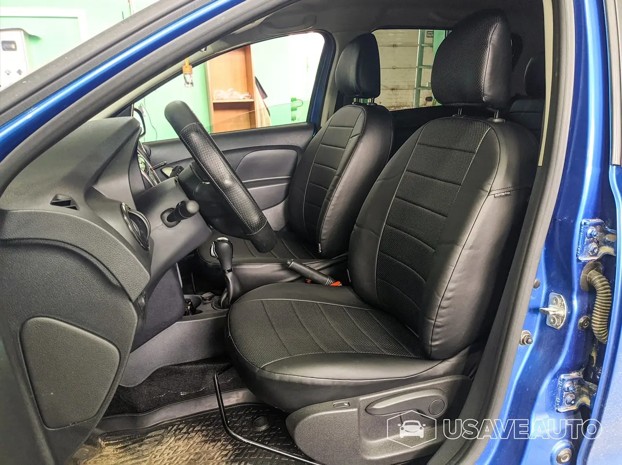 Установка чехлов Автопилот на Renault Sandero