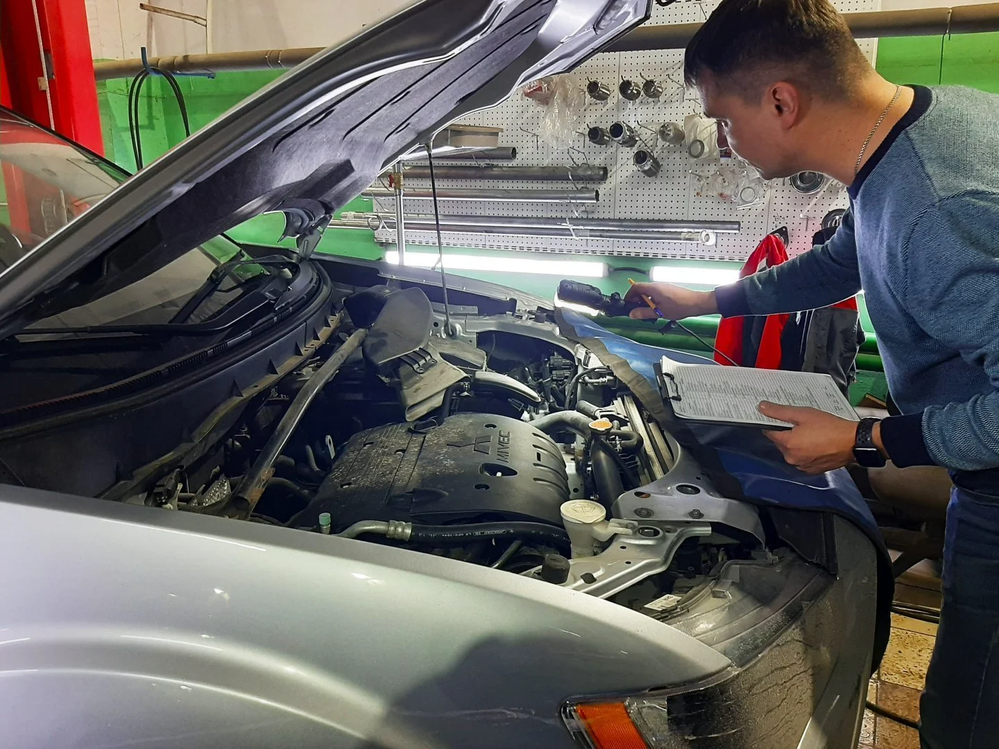 Проверка автомобиля