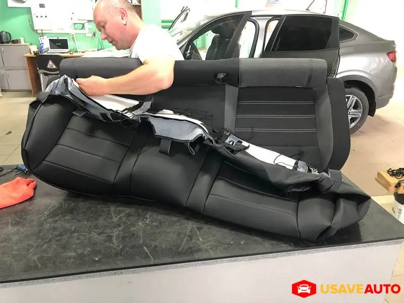 Установка чехлов Автопилот на Renault Arkana 