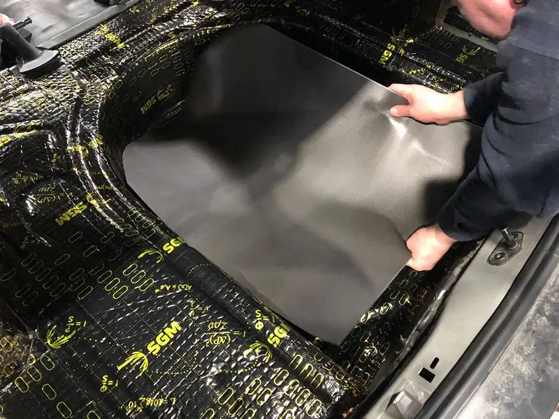 Шумоизоляция VW Polo