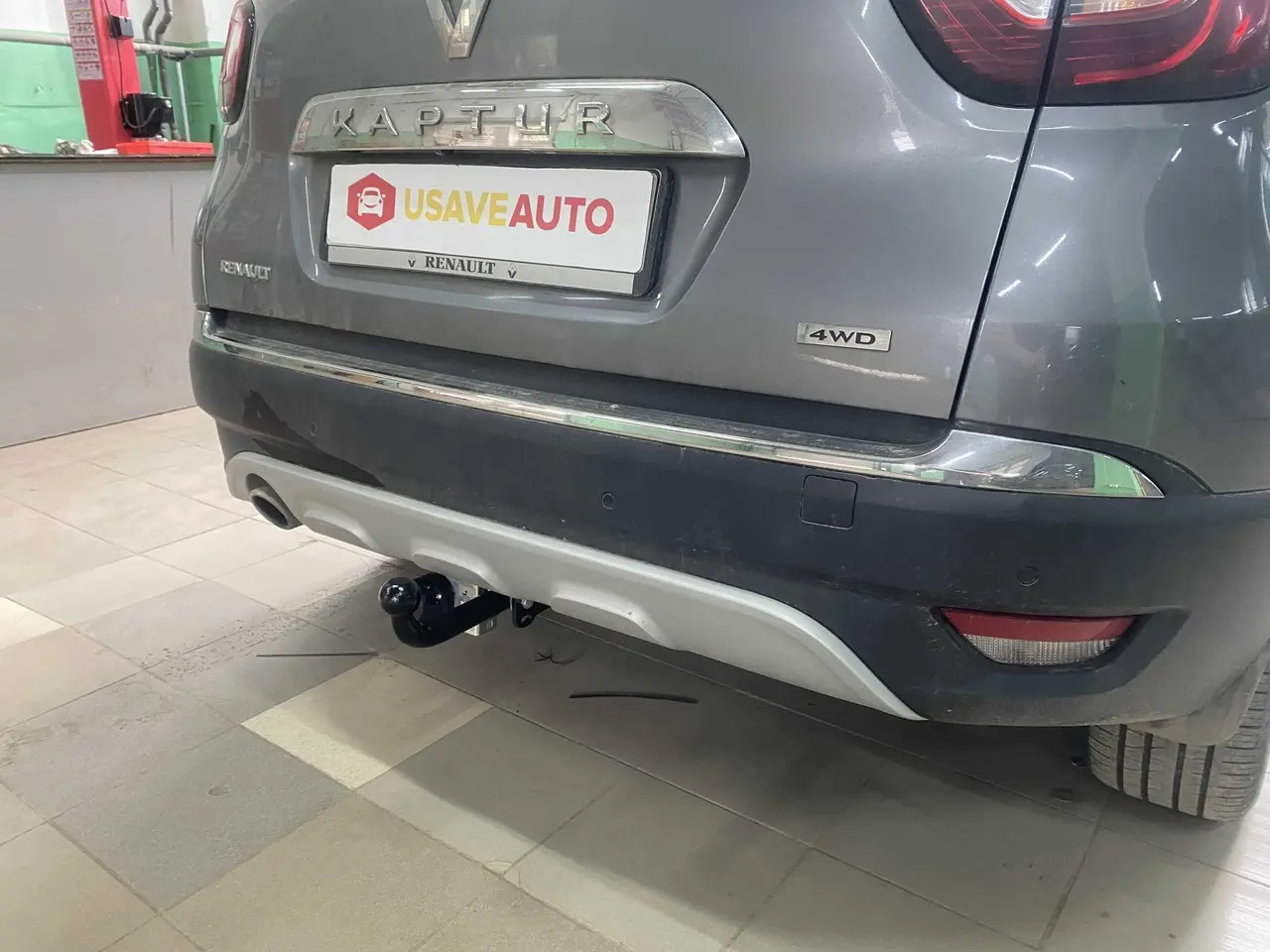 Фаркоп Лидер Плюс на Renault Kaptur