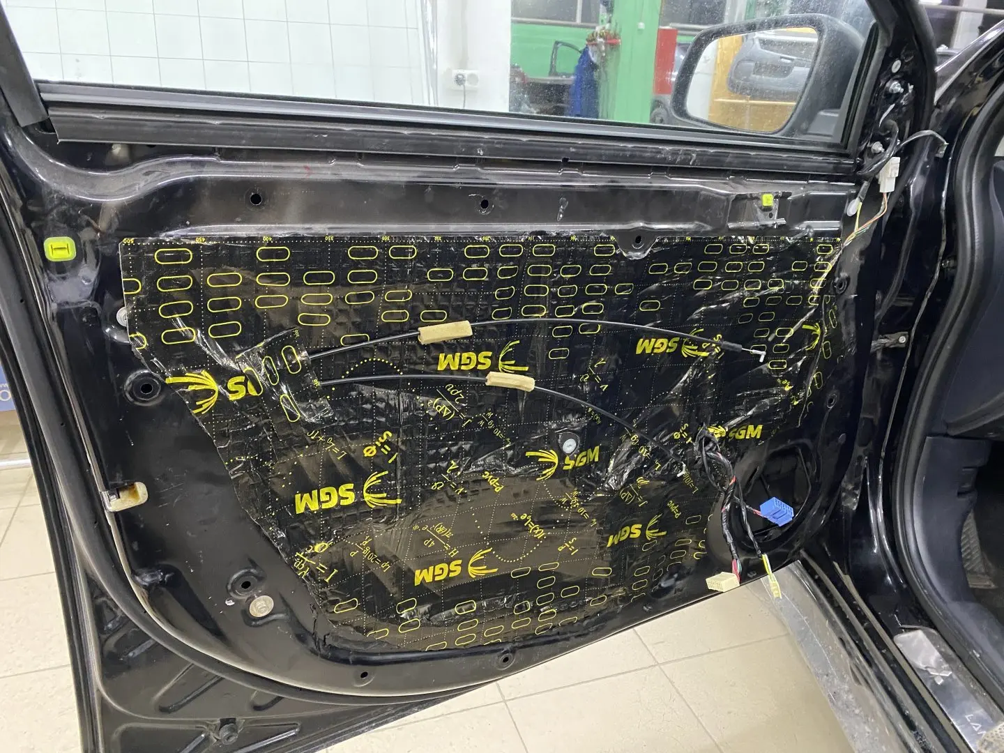 Шумоизоляция Lancer X