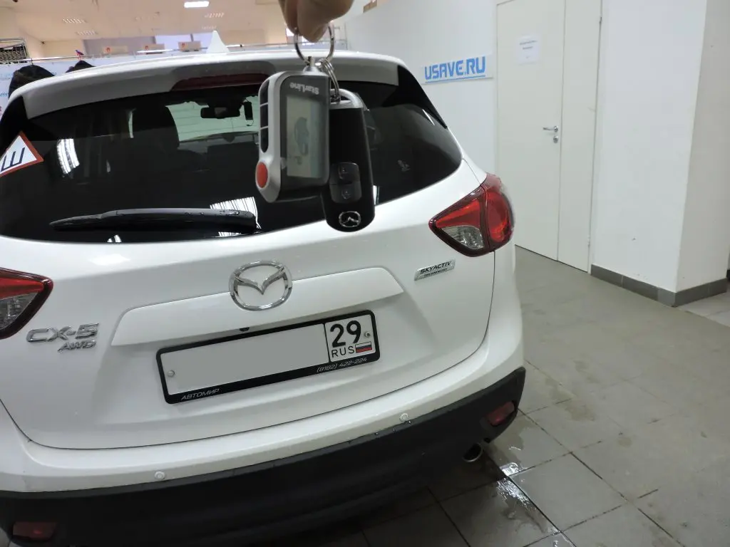 Установка сигнализации с автозапуском