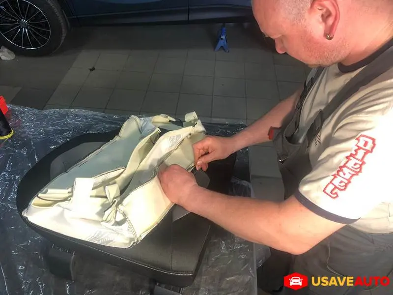 Установка чехлов на Lada Granta 2018