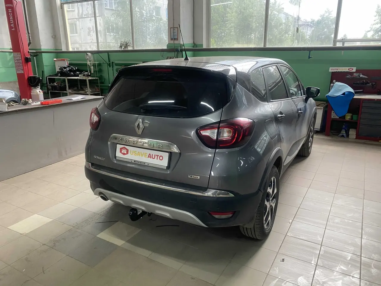 Фаркоп Лидер Плюс на Renault Kaptur