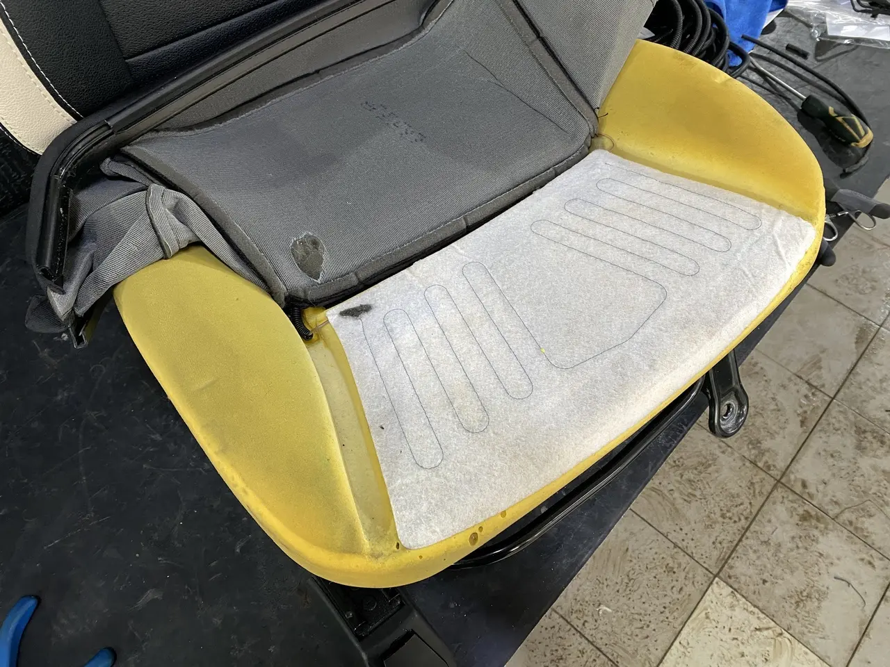 Поломка подогрева сидения