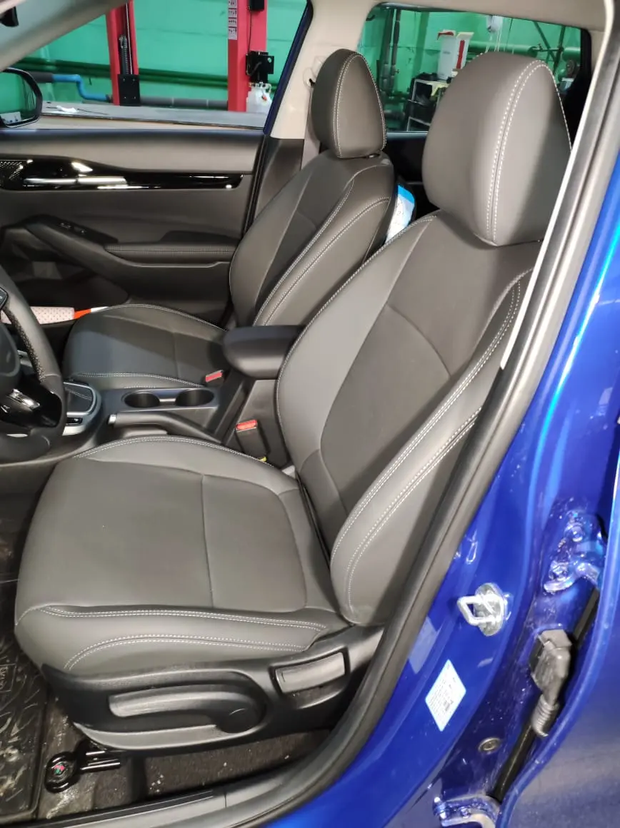 Kia Seltos и чехлы Интер экокожа Швайцер Наппа