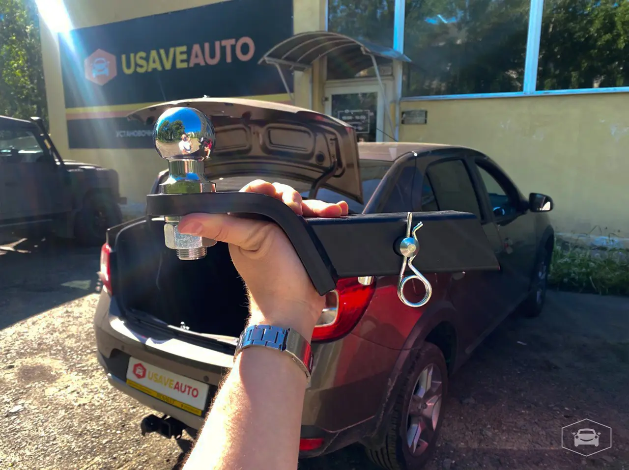 Фаркоп PT GROUP Renault Logan II поколение Фаркоп PT GROUP Renault Logan II поколение