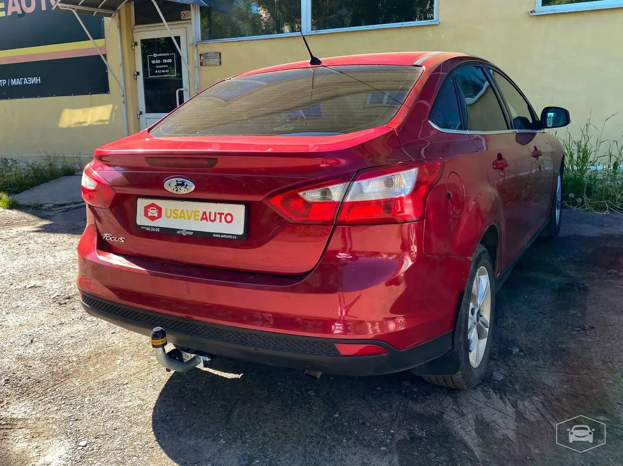 Установили фаркоп на Ford Focus Установили фаркоп на Ford Focus