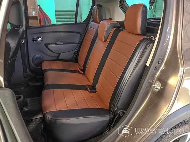 Установка чехлов Автопилот на Renault Sandero