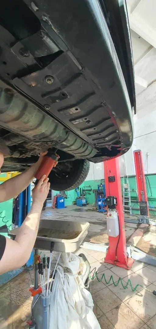 Замена масла на Kia Rio