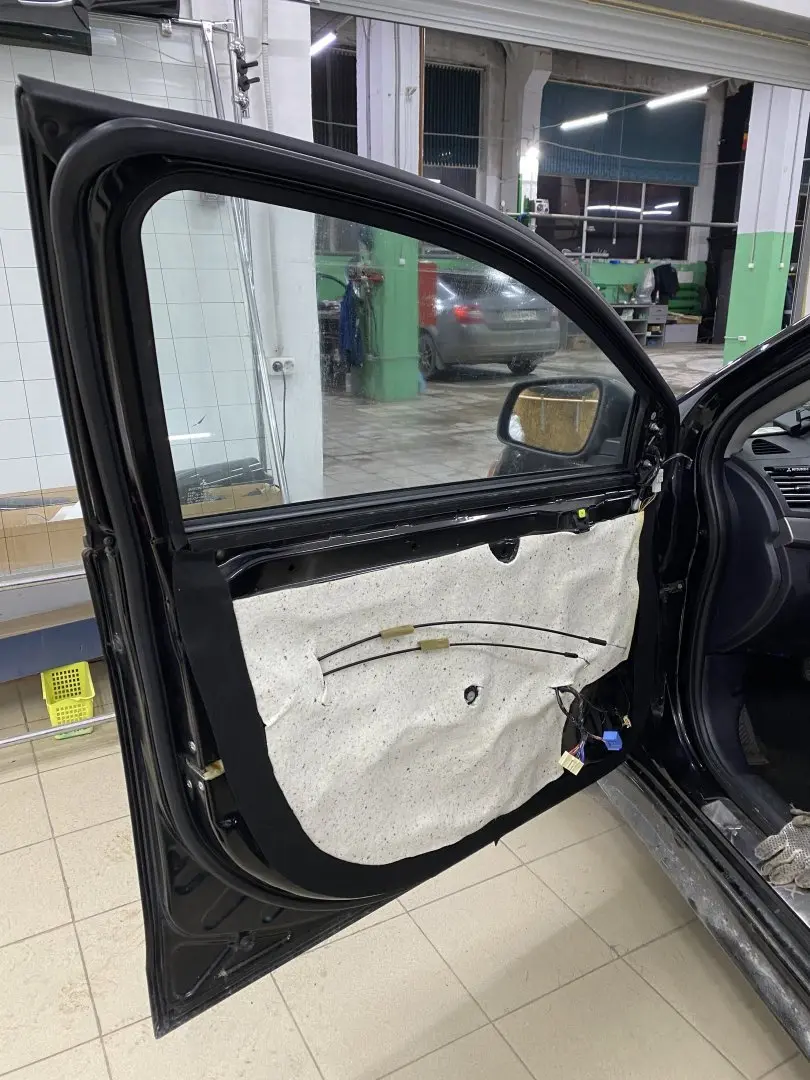 Шумоизоляция Lancer X