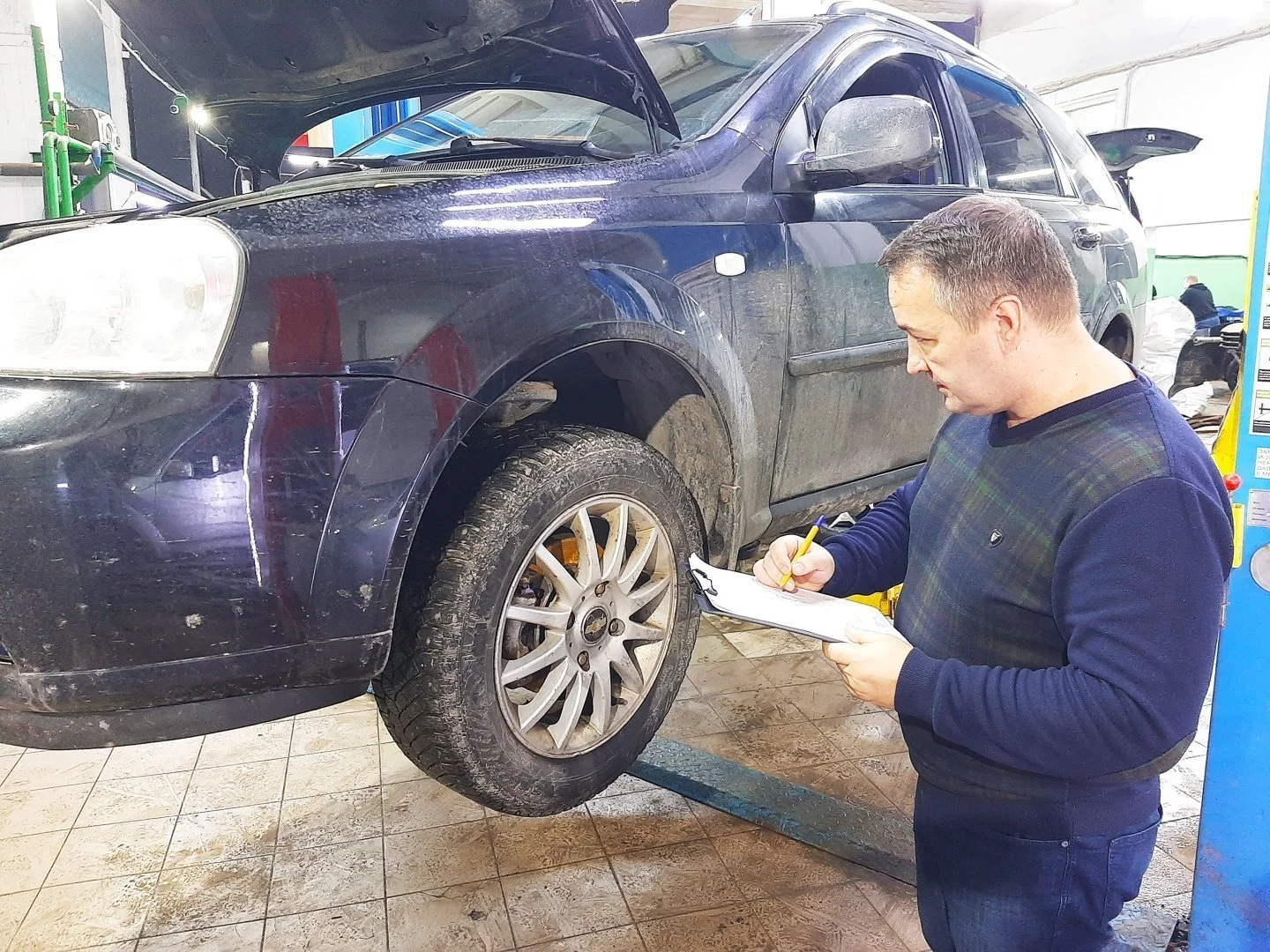 Проверка автомобиля