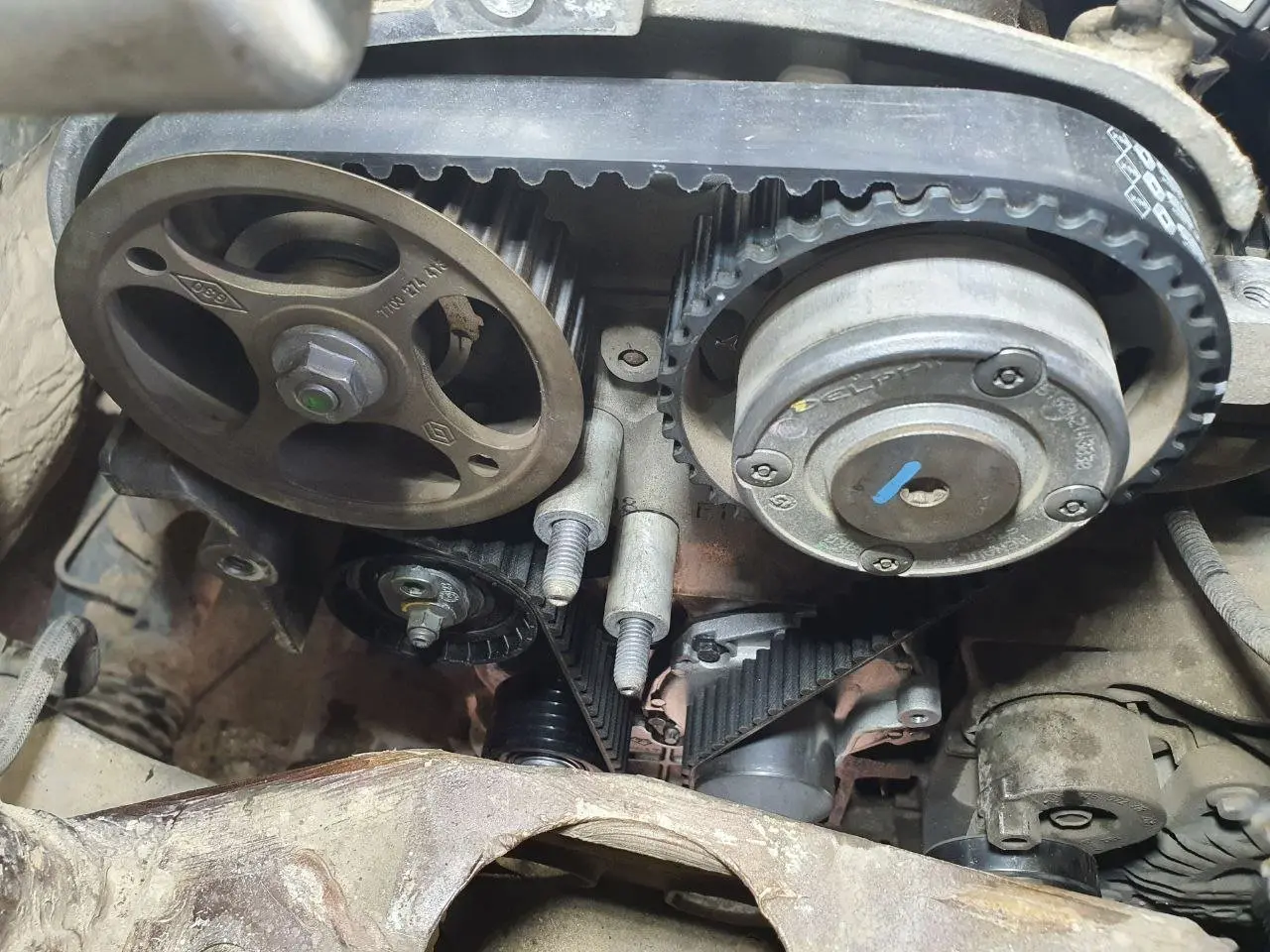 Renault Duster, замена грм, помпы, антифриза, тормозной жидкости