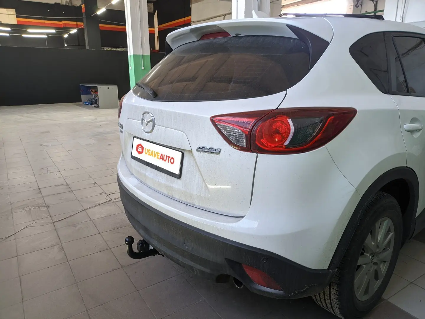 Установили фаркоп на Mazda cx5