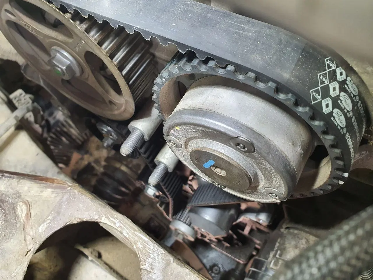 Renault Duster, замена грм, помпы, антифриза, тормозной жидкости