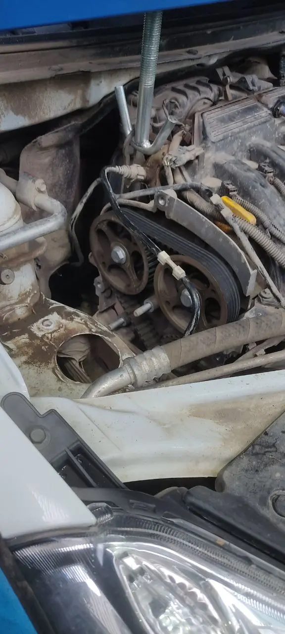 Замена ремня ГРМ на Nissan Almera