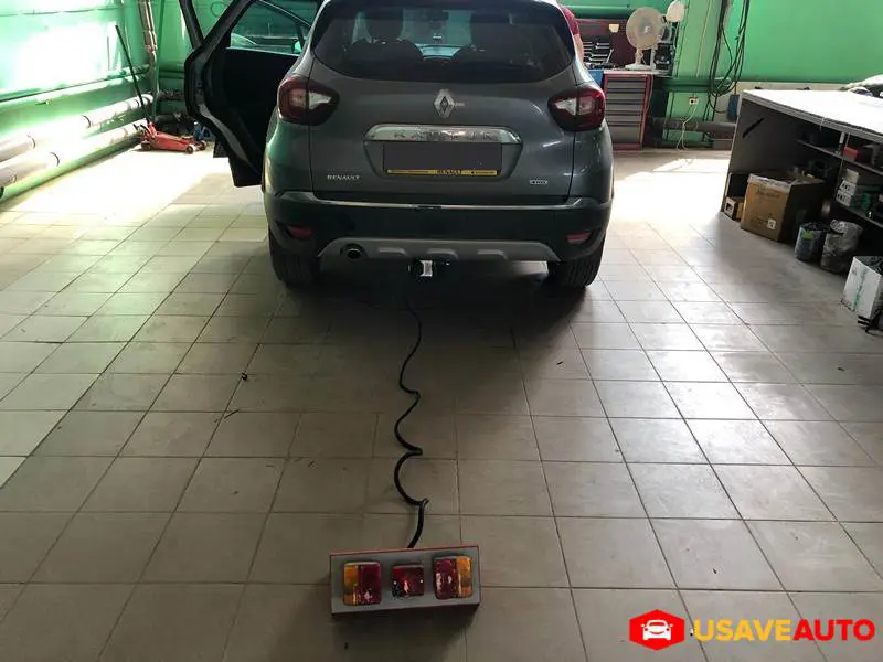 Установка фаркопа на Renault KAPTUR