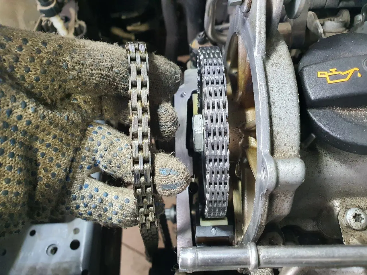 Замена ремня ГРМ на Skoda Yeti