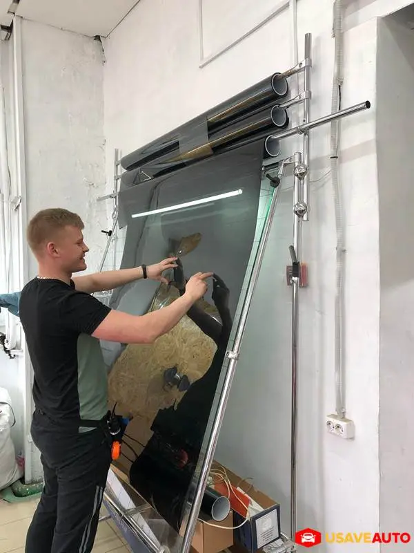 Тонировка задней полусферы LADA Granta