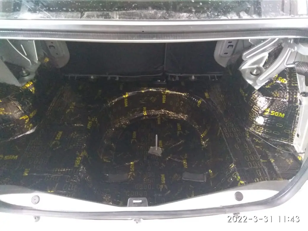 Шумоизоляция Renault Logan