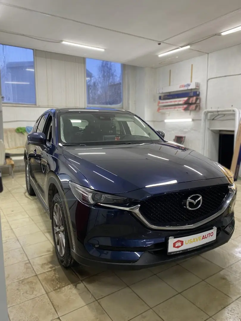 Оклейка  Mazda CX 5 зона атаки 