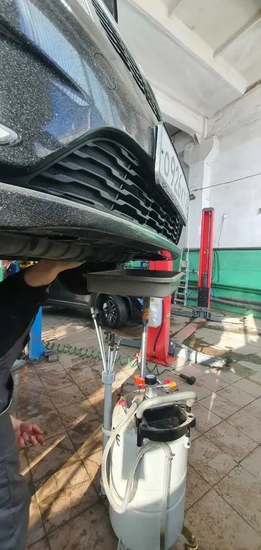 Замена масла на Kia Rio