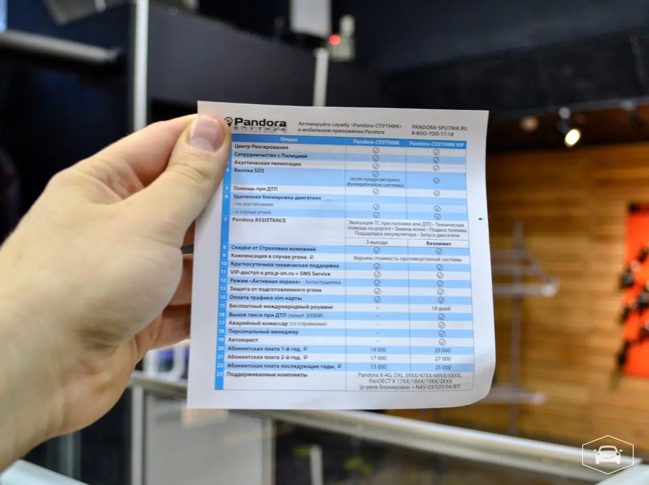 Сигнализация с автозапуском Pandect X-1800L