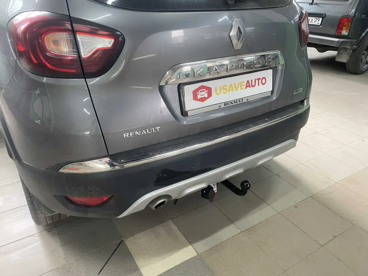 Фаркоп Лидер Плюс на Renault Kaptur