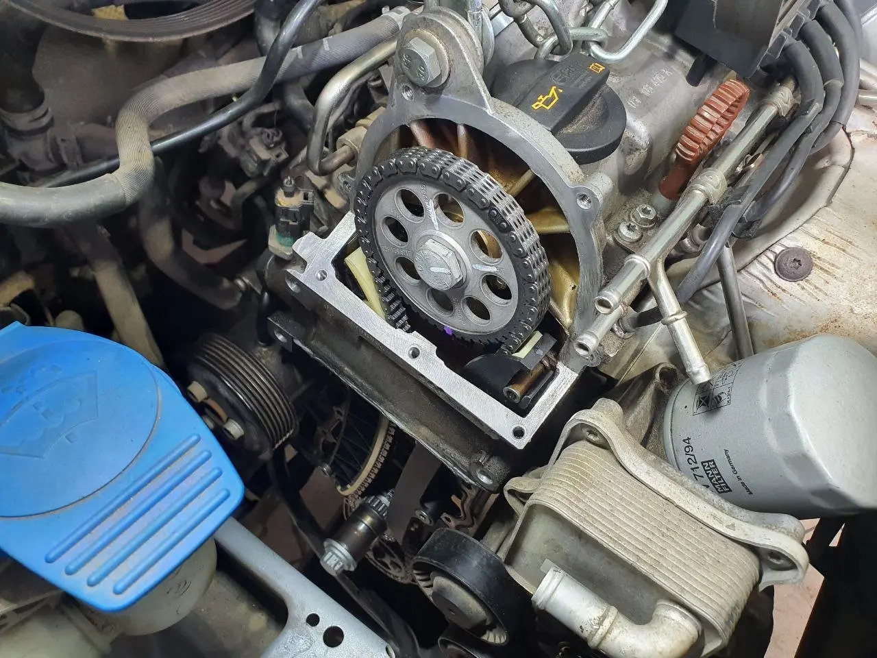 Замена ремня ГРМ на Skoda Yeti