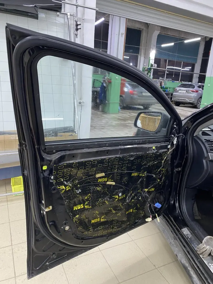 Шумоизоляция Lancer X