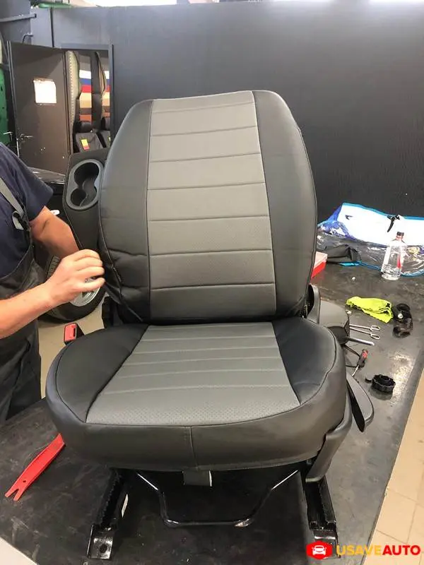 Установка чехлов Автопилот на Chevrolet Niva