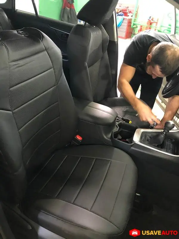 Установка чехлов Автопилот на Toyota Rav 4 2020 Установка чехлов Автопилот на Toyota Rav 4 2020