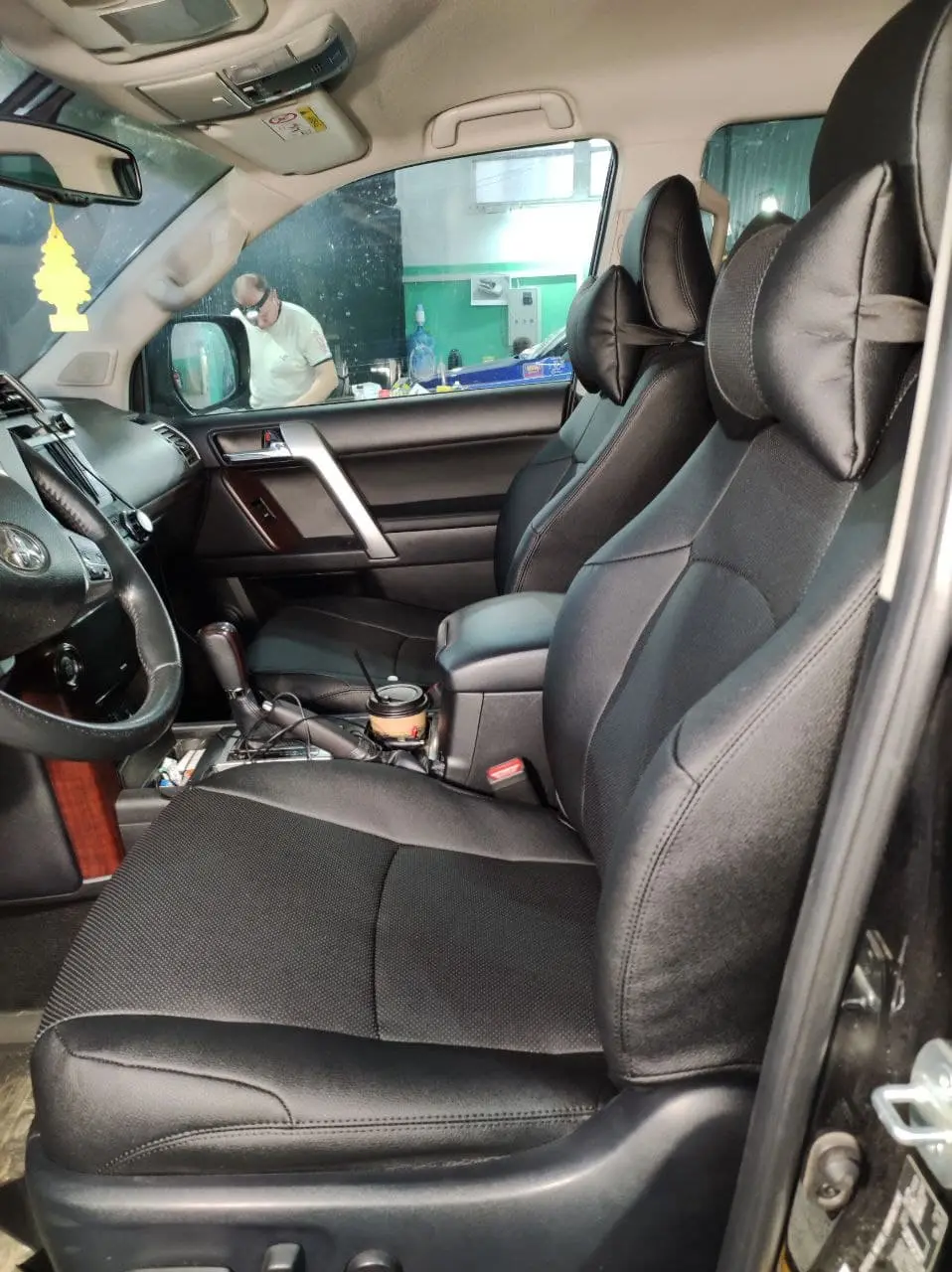 Чехлы Inter Toyota Land Cruiser Prado 150 + дверные карты