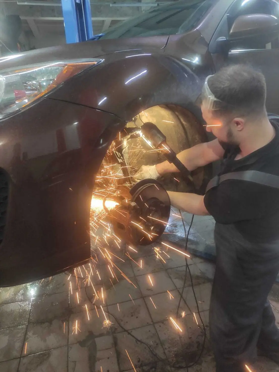 Замена стоек стабилизатора