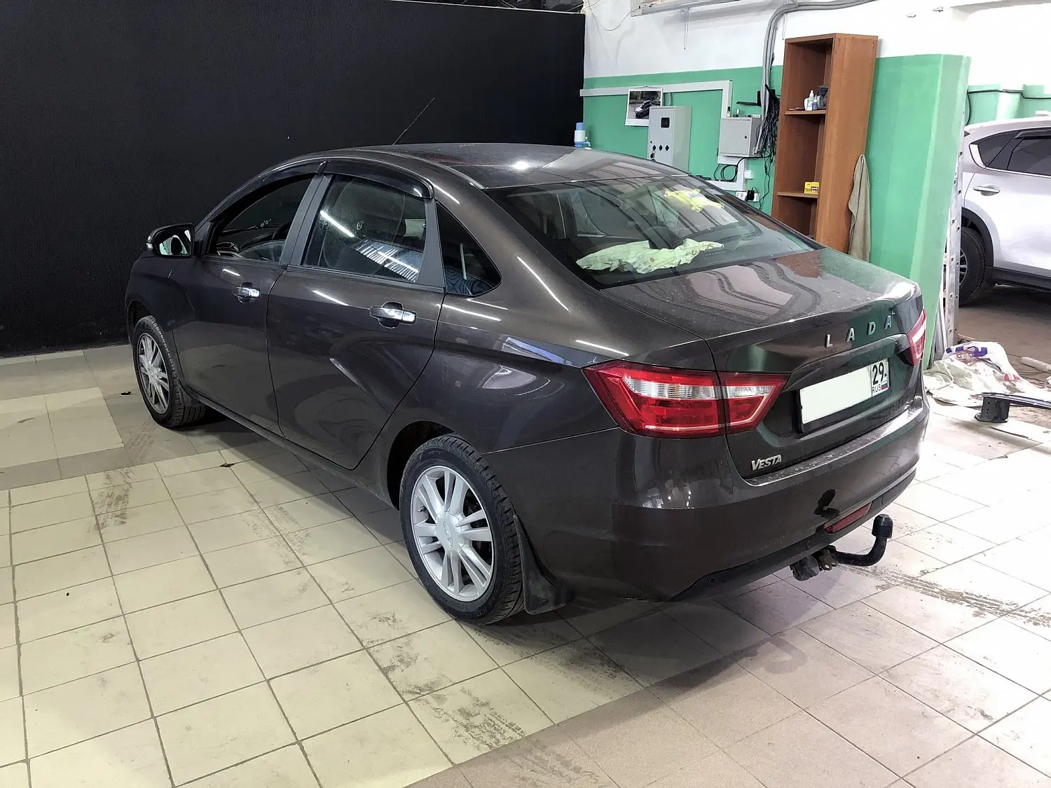 Установка чехлов Автопилот на Vesta