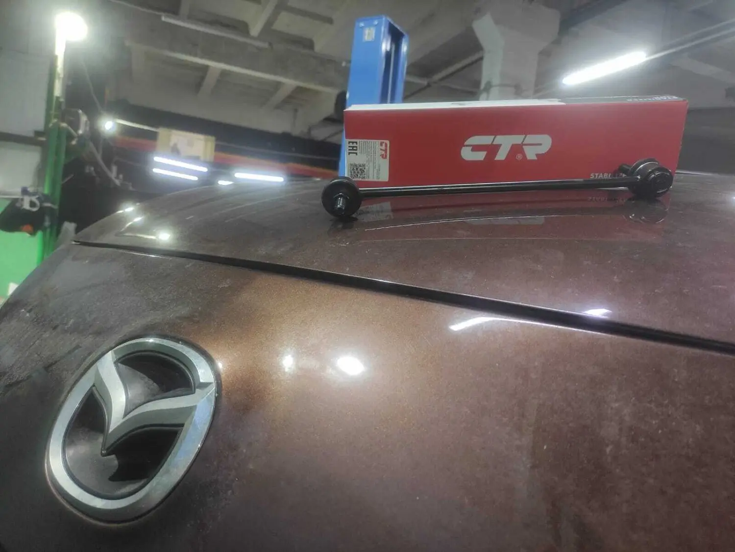 Замена стоек стабилизатора