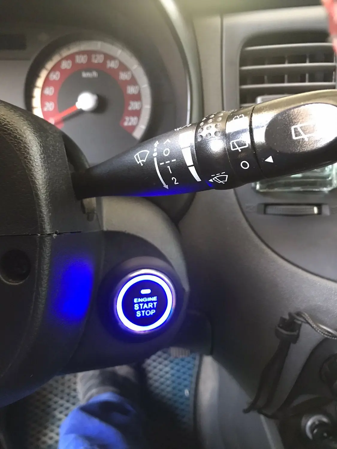 Установка кнопки  "Старт-Стоп"