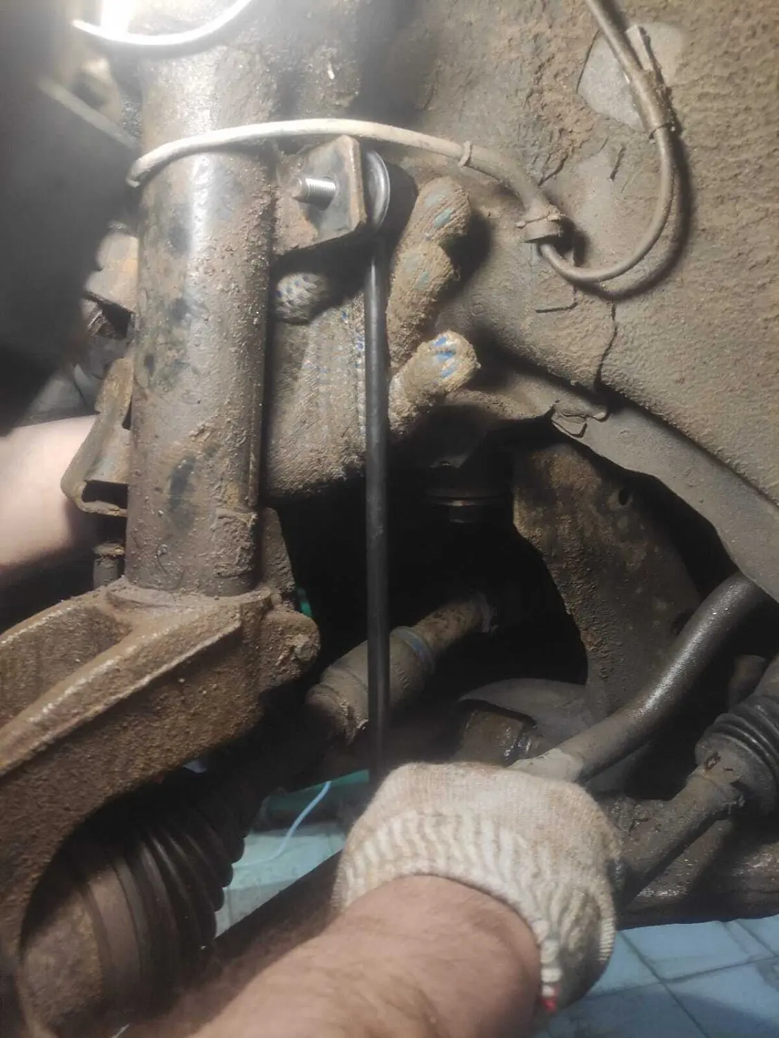 Замена стоек стабилизатора