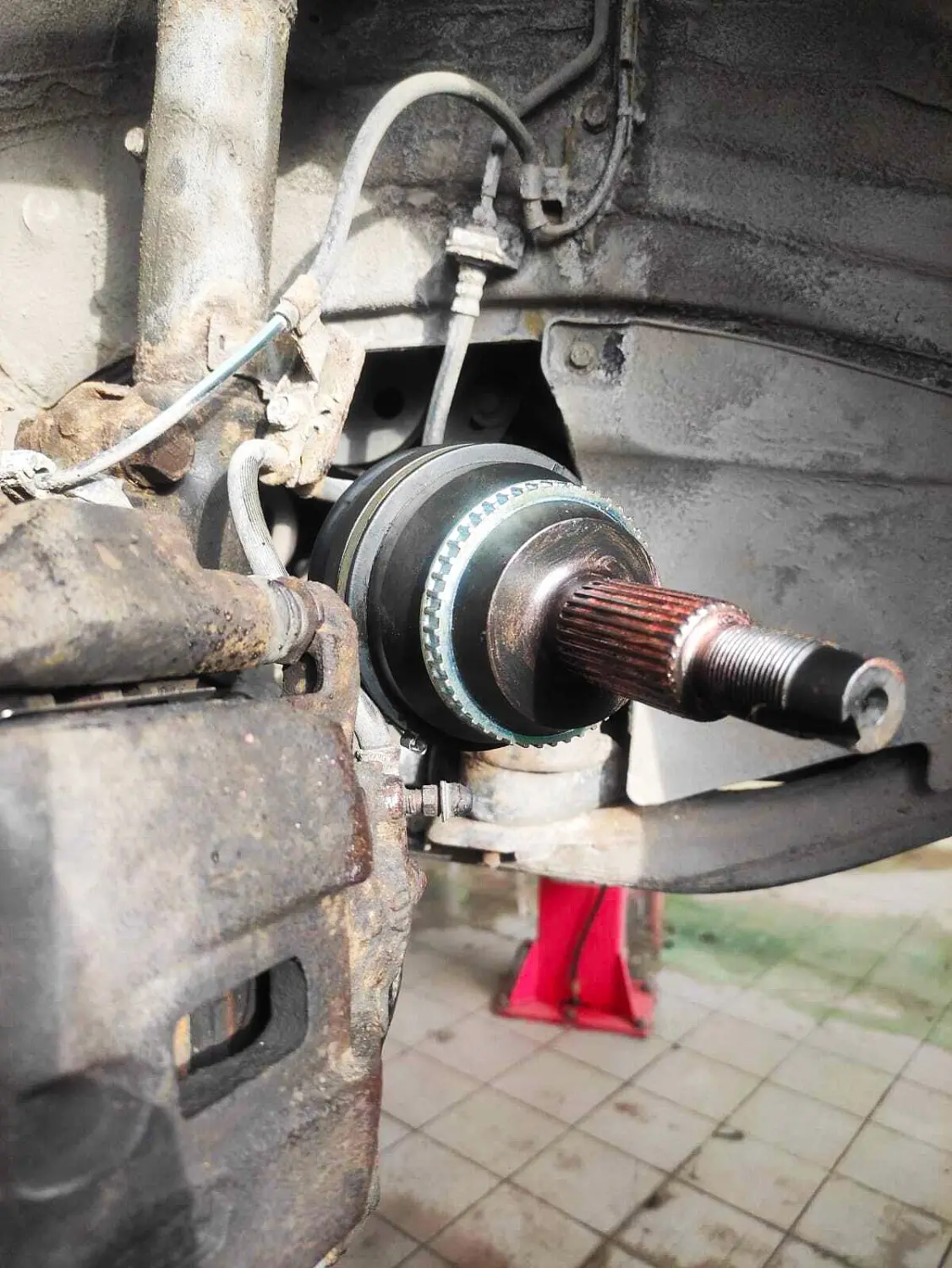 Замена шруса на Lexus RX350