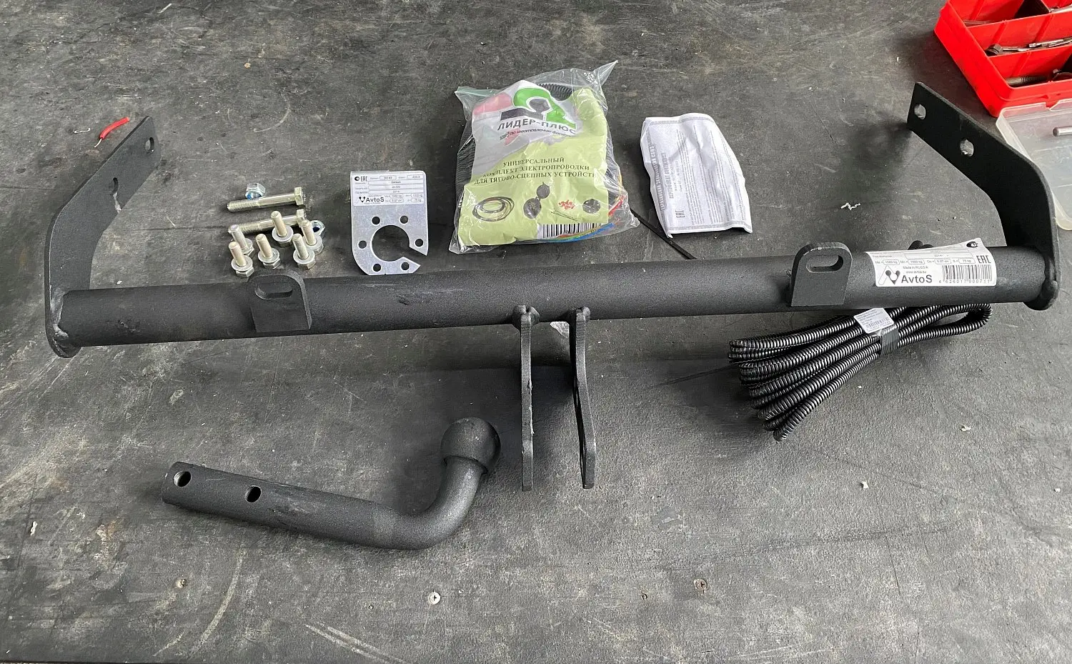 Фаркоп AvtoS Datsun on-DO 2014-