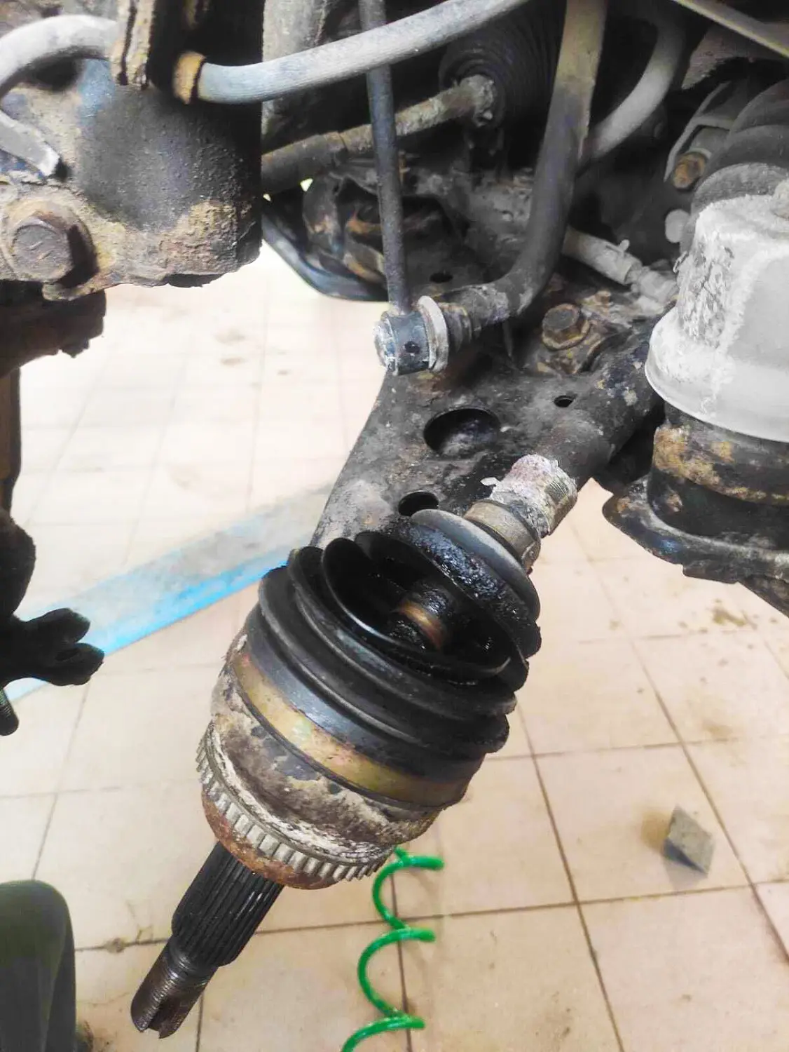 Замена шруса на Lexus RX350