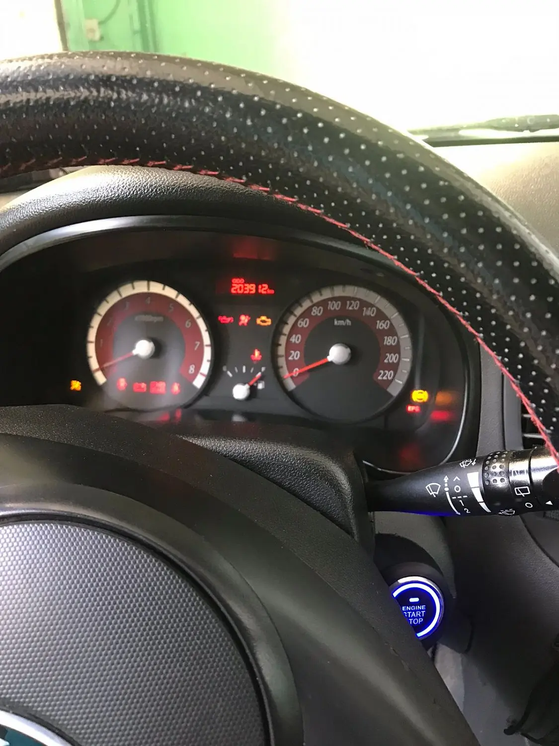 Установка кнопки  "Старт-Стоп"