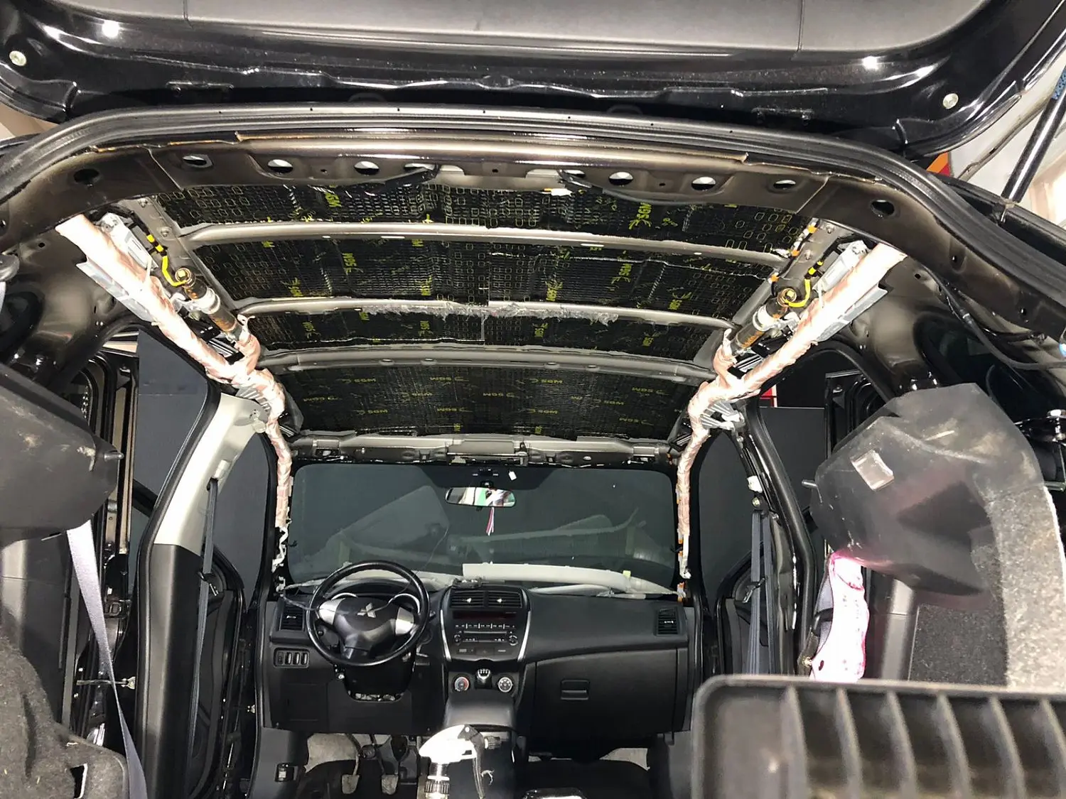 Полная шумоизоляция Mitsubishi ASX