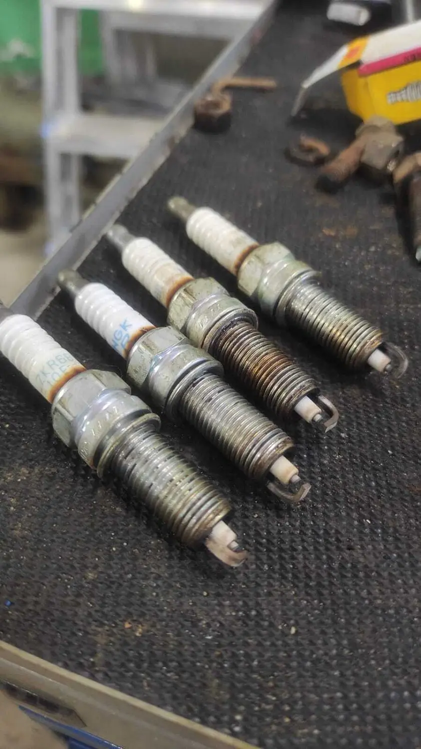 Замена свечей зажигания