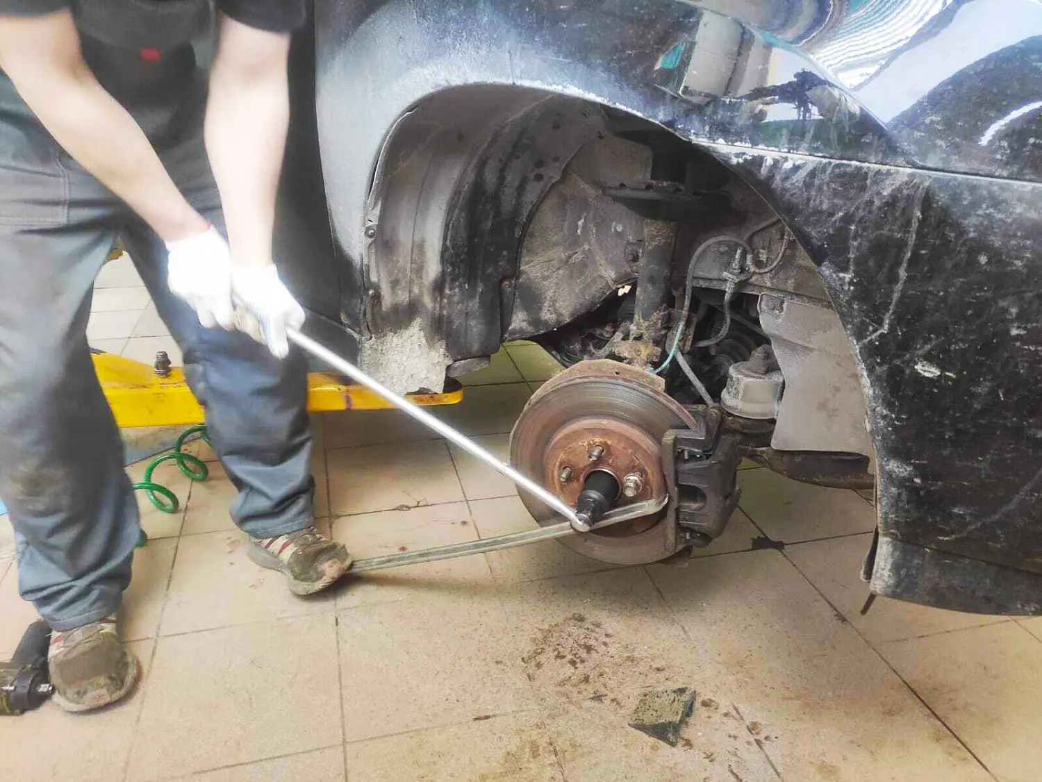 Замена шруса на Lexus RX350